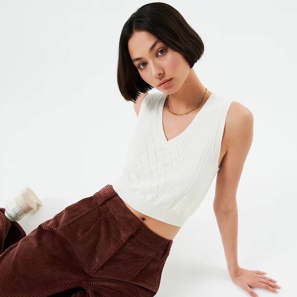 Aritzia Tops Aritzia Quinn Sweater Vest Poshmark